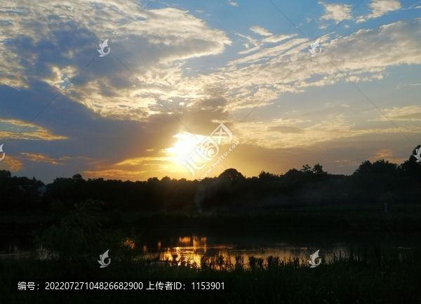 落日余暉