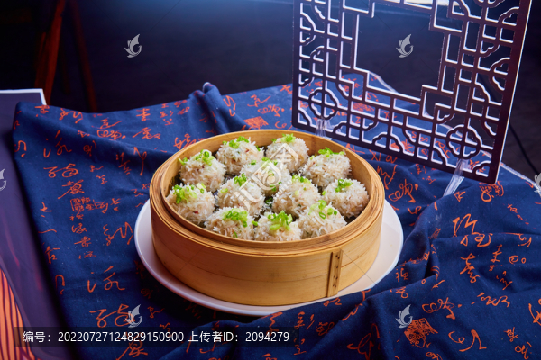糯米蒸鯪魚球