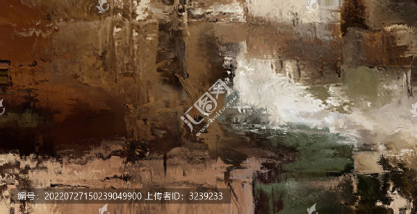 抽象幾何色塊劃痕拼接油畫玄關(guān)