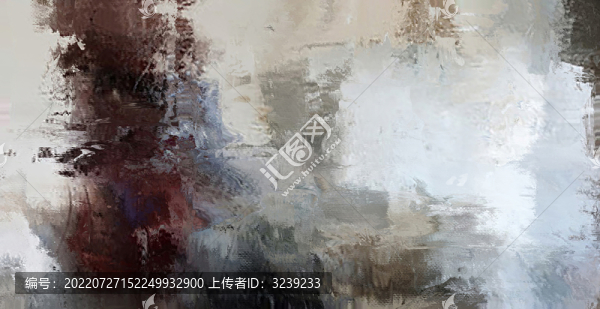 抽象幾何色塊劃痕拼接油畫玄關