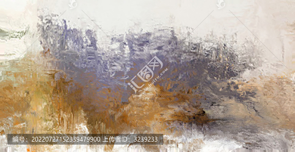 抽象幾何色塊劃痕拼接油畫玄關(guān)