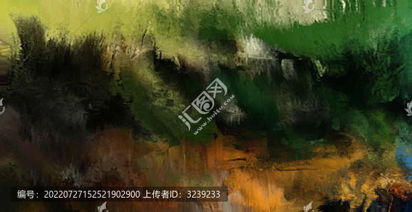 抽象幾何色塊劃痕拼接油畫玄關(guān)