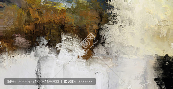 抽象油畫裝飾畫輕奢手繪極簡畫
