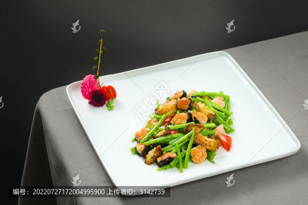 鮑魚(yú)蝦膠釀木耳