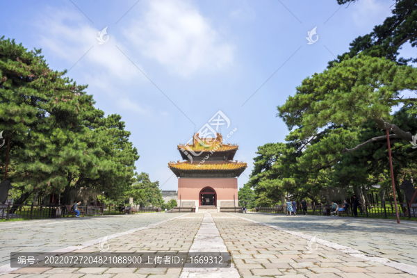 沈陽北陵公園清昭陵神功圣德碑