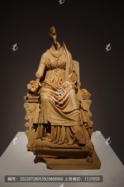 前3世紀(jì)安吉提亞女神坐像