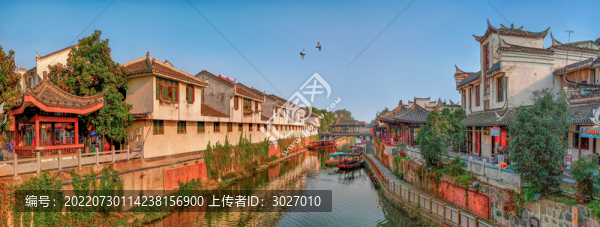合肥三河鎮(zhèn)全景圖
