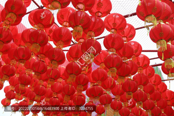 過年時的中國紅