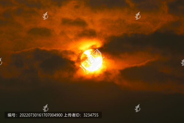日落