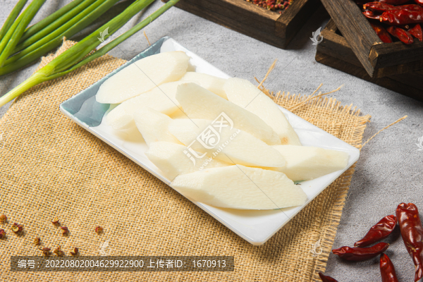 火鍋菜品山藥