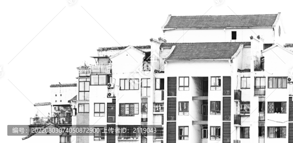 黑白建筑攝影