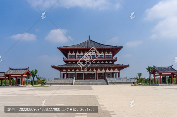 張載祠仿古建筑
