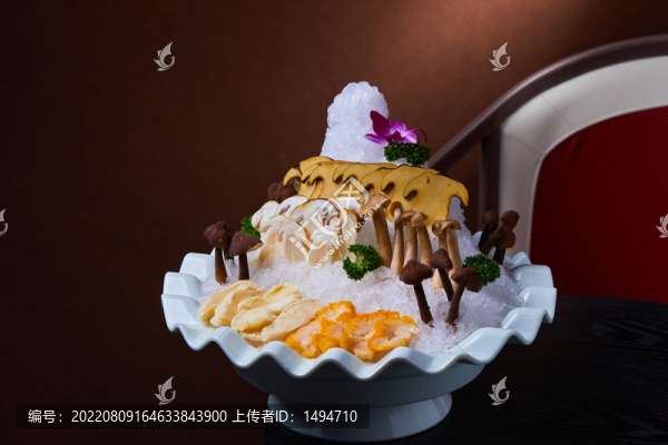 云南野生菌王拼盤(pán)