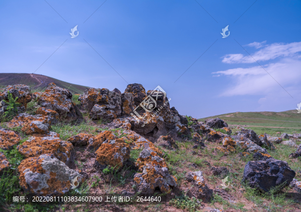 烏蘭哈達(dá)火山火山石特寫