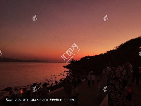 夕陽(yáng)殘影