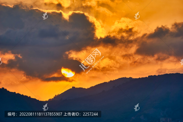 落日黃昏