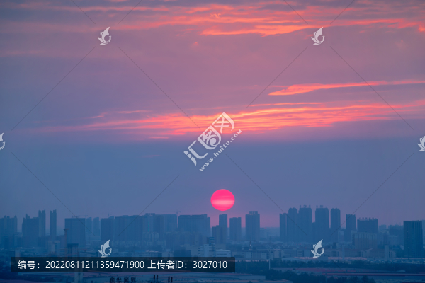 合肥濱湖新區(qū)夕照