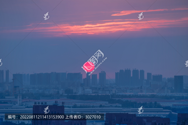 合肥濱湖新區(qū)夕照