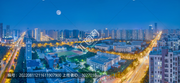 合肥濱湖新區(qū)全景圖
