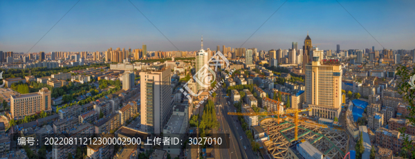 合肥徽商大廈頂樓俯瞰