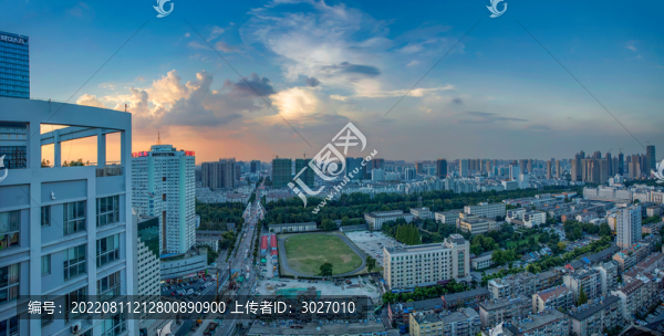 合肥徽商大廈頂樓俯瞰