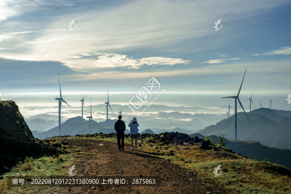 日出的風(fēng)車山