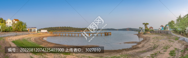 肥東岱山湖全景圖