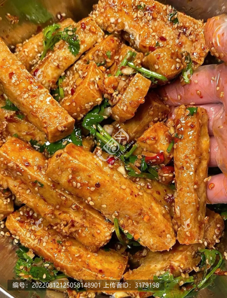 涼拌豆腐干
