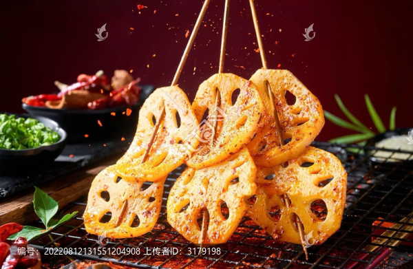 烤蓮藕串