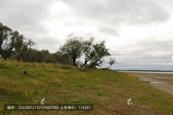 黑龍江深秋景色