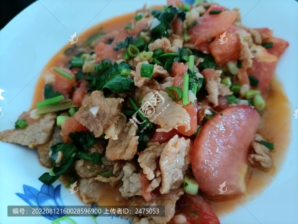 肉炒番茄菜