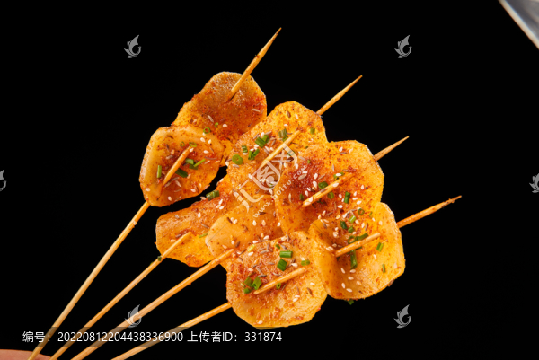 烤土豆片
