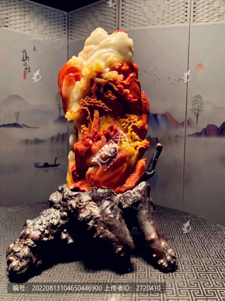 玉雕松下雅集