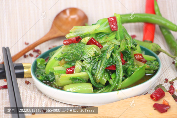 清炒小油菜