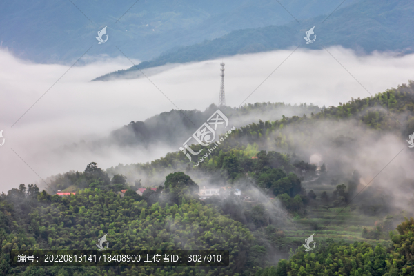 響洪甸水庫(kù)云海