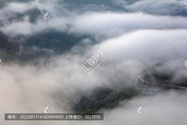 響洪甸水庫云海