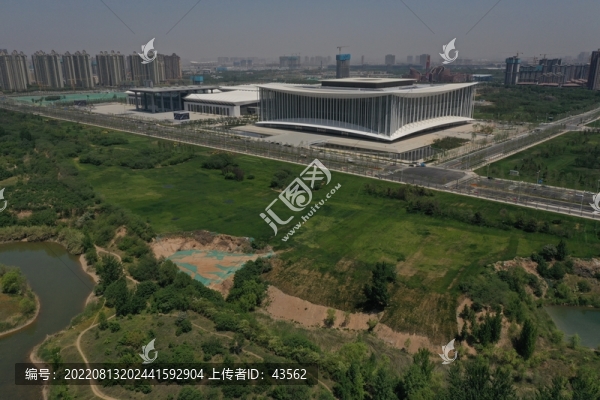 航拍浐灞會(huì)議中心