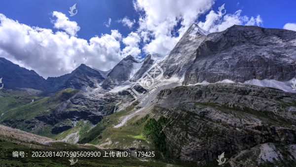 甘孜風(fēng)光稻城亞丁央邁勇雪山