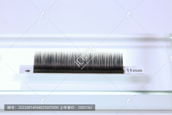 美睫黑假睫毛特寫(xiě)