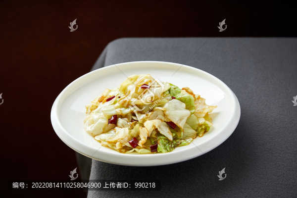 熗炒圓白菜