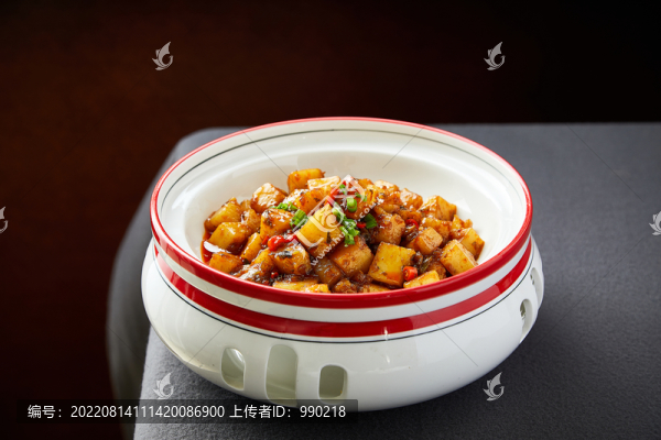 雪菜米豆腐