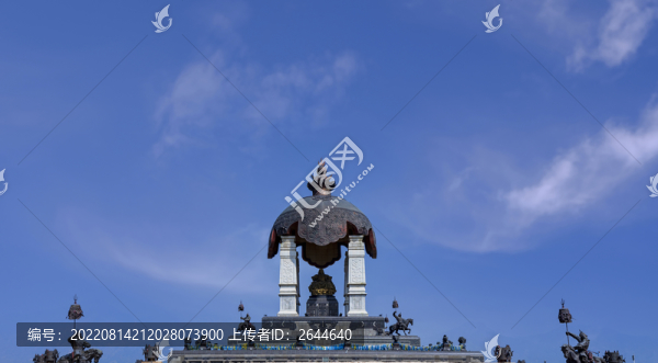 哈素海成吉思汗廣場