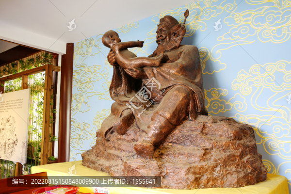 鐘馗送子雕塑