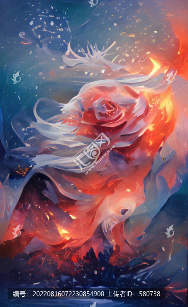 抽象花卉玄關(guān)