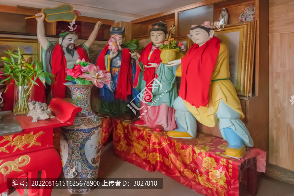 銅陵大通古鎮(zhèn)大士閣八仙過海