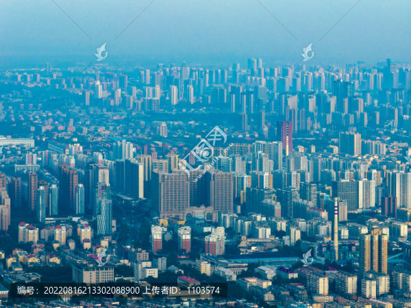 航拍濟(jì)南都市風(fēng)光