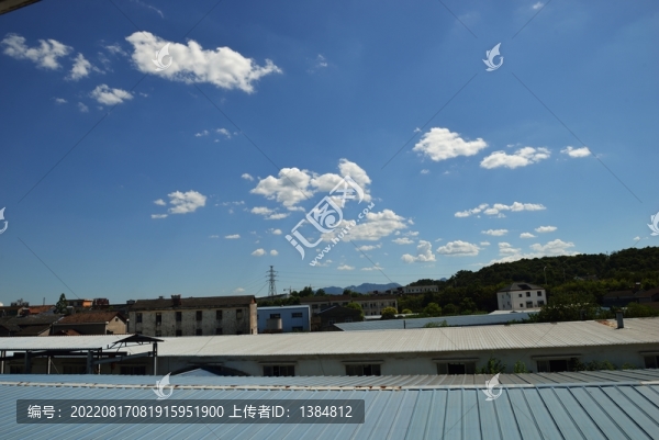 藍(lán)天白云背景