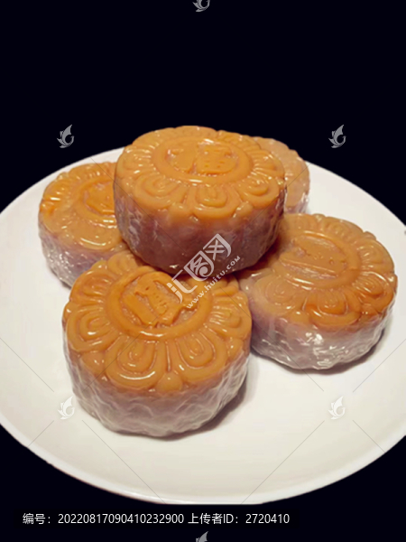 玉雕中秋月餅