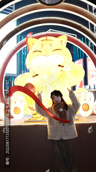 夜色中的時(shí)尚女性