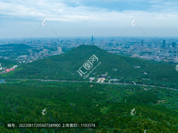 航拍濟(jì)南都市風(fēng)光